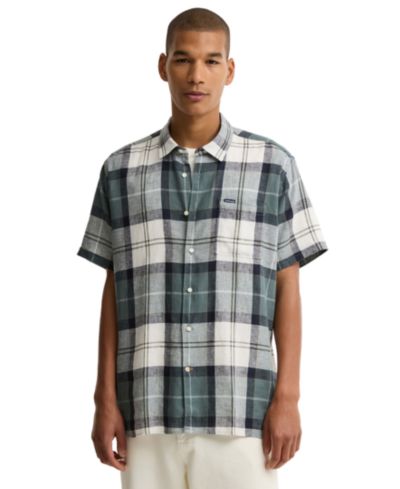 Мужская рубашка Barbour Croft Tartan с коротким рукавом