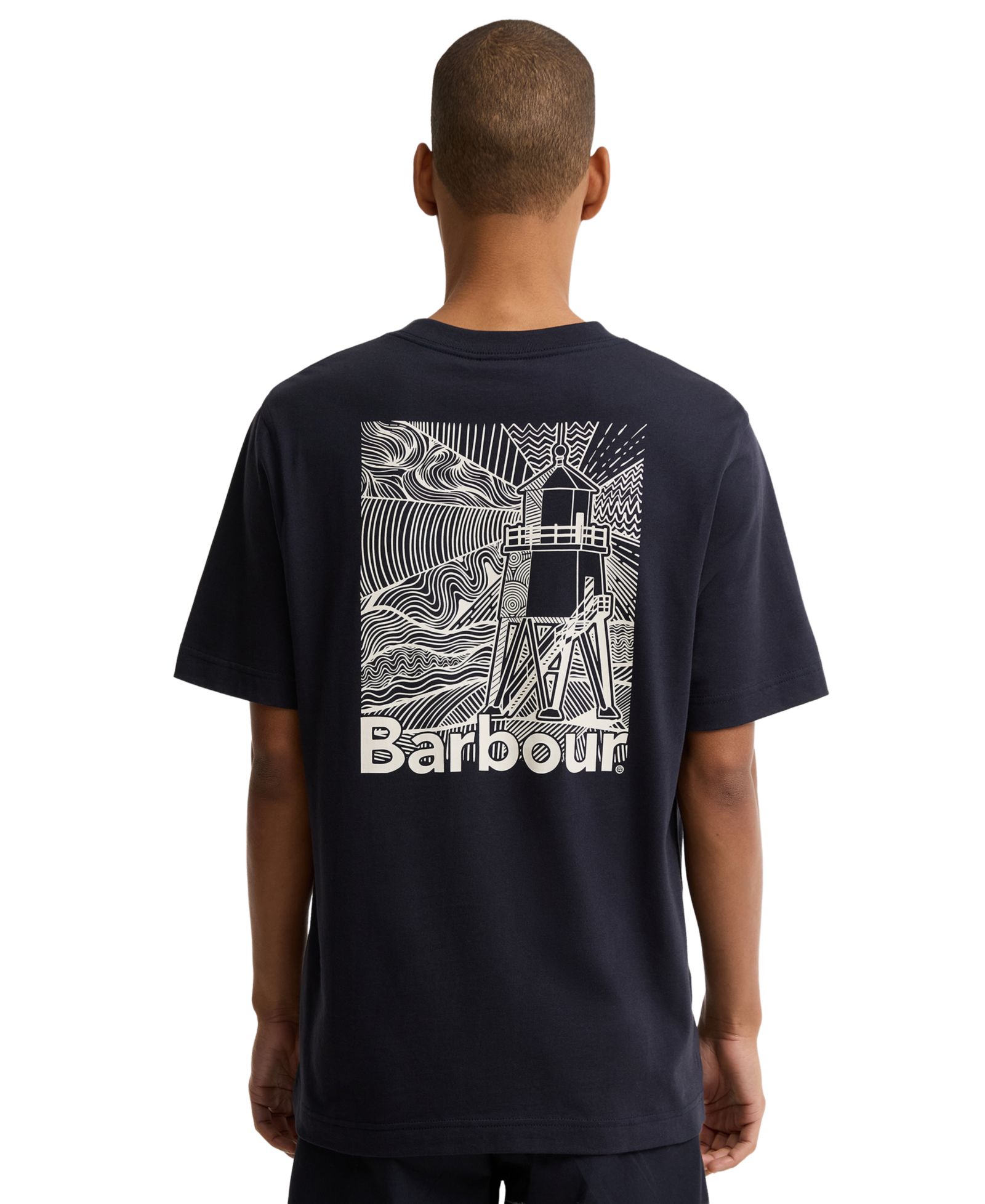 Barbour Men's Moonwell Graphic Relaxed-Fit Cotton T-Shirt