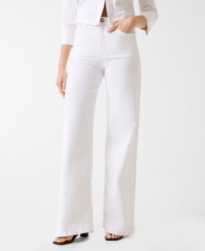 GUESS Women's Bellagio Wide-Leg Jeans