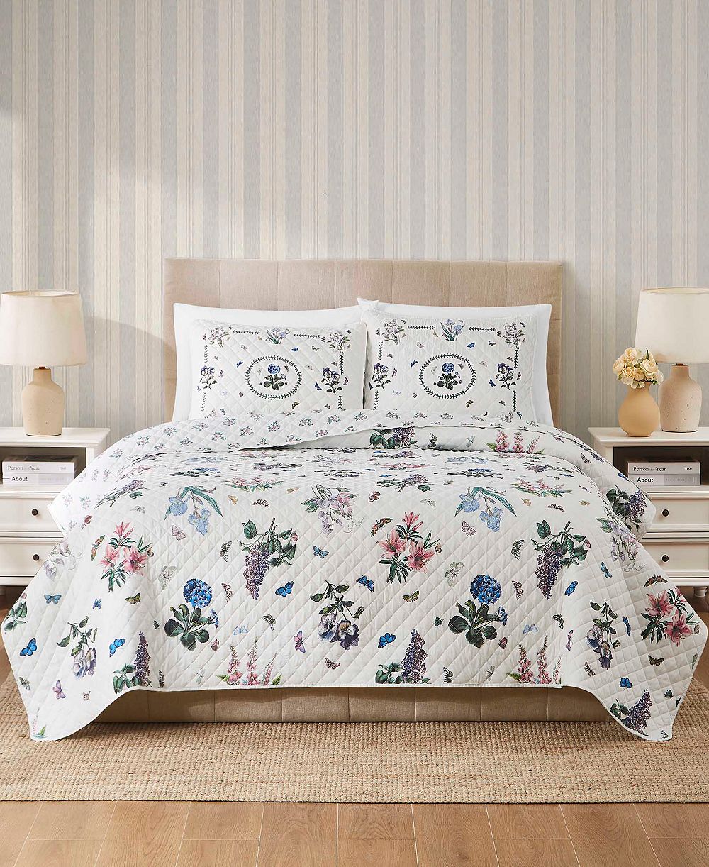 Стяжной комплект Portmeirion Botanic Garden 3-Pc. Quilt Set