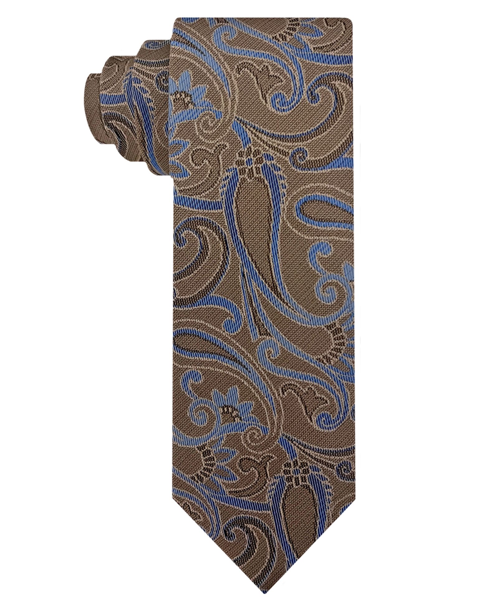 Мужской шелковый галстук Van Heusen Paisley