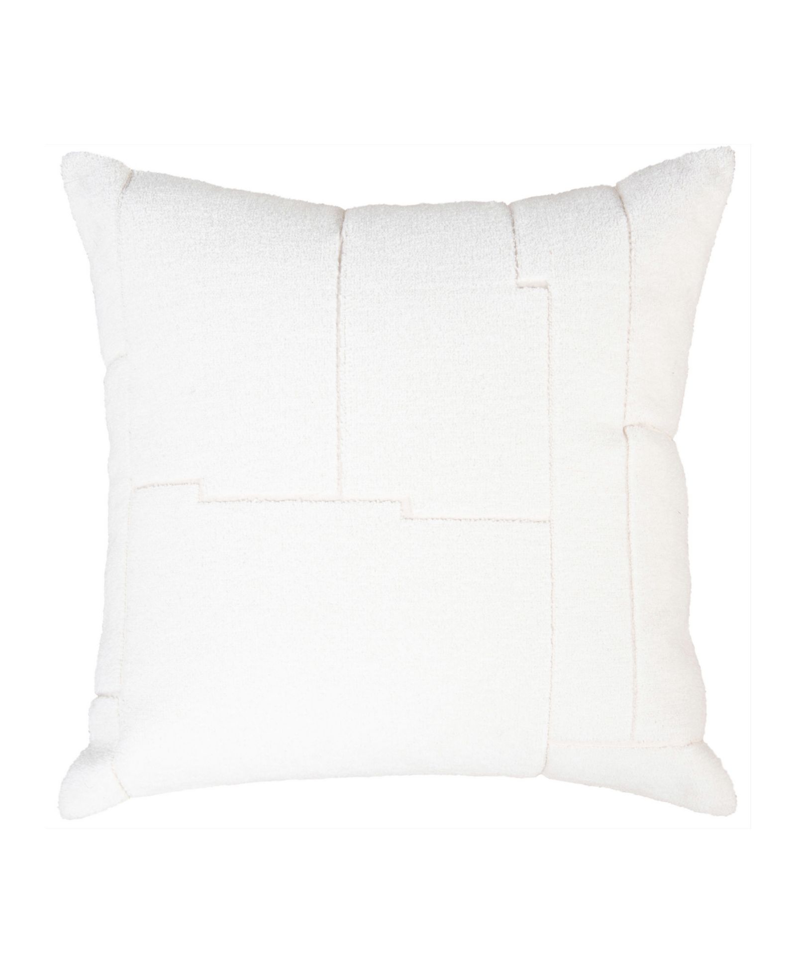 Rizzy Home Margaret Cotton Decorative Pillow, 20" x 20"