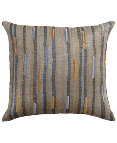 Декоративная бархатная подушка Rizzy Home Beth, 22" x 22"