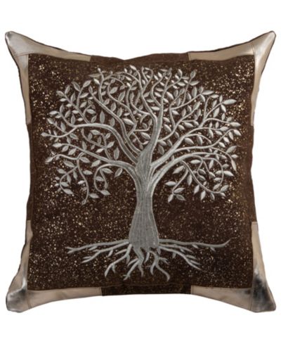 Декоративная хлопковая подушка Rizzy Home Ivy, 22" x 22"