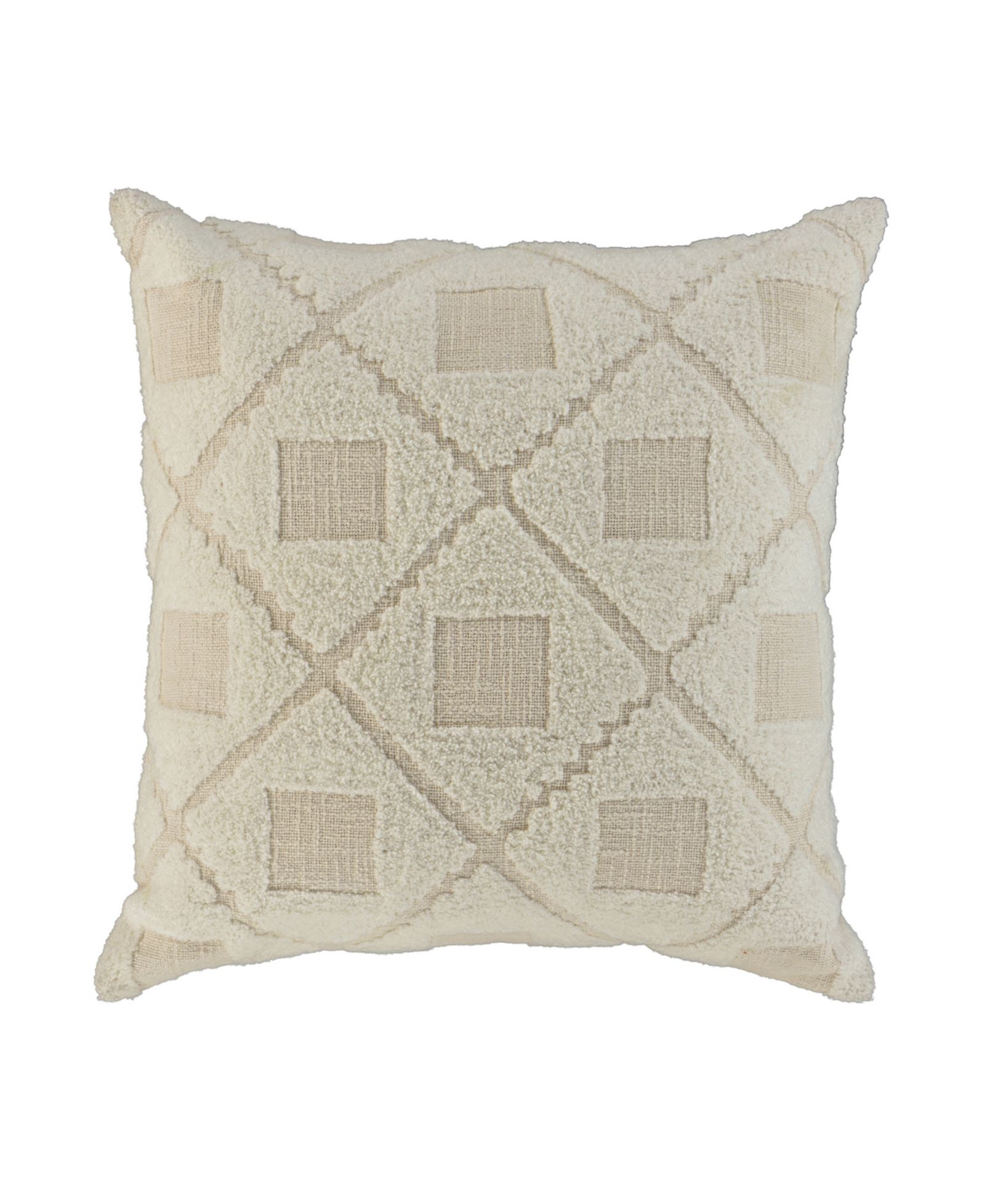 Rizzy Home Jessie Cotton Decorative Pillow, 20" x 20"