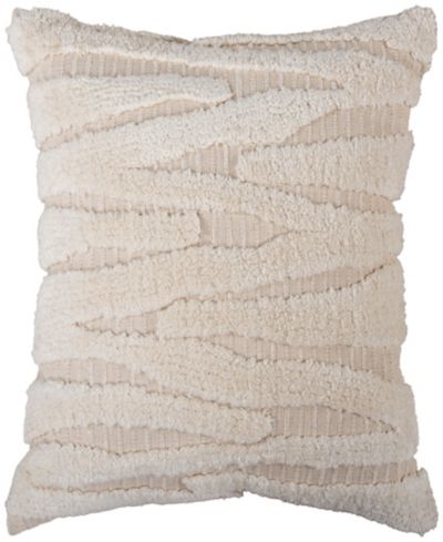 Декоративная хлопковая подушка Rizzy Home Annie 20" x 20"