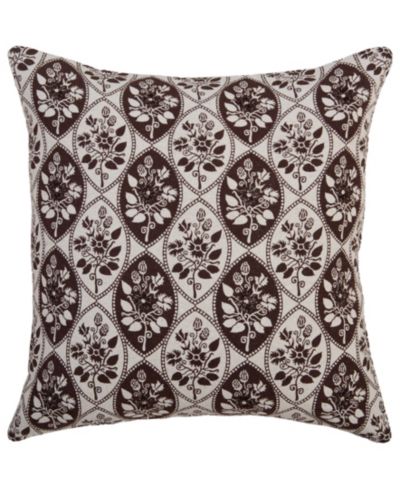 Rizzy Home Декоративная хлопковая подушка Florence, 20" x 20"