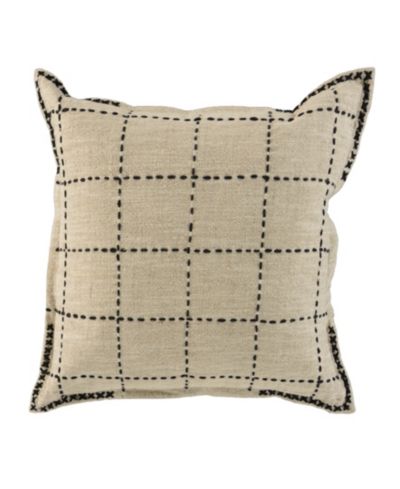 Декоративная подушка Rizzy Home Jennie Cotton Blend, 20" x 20"