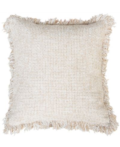 Rizzy Home Gertrude Cotton Blend Decorative Pillow, 20" x 20"