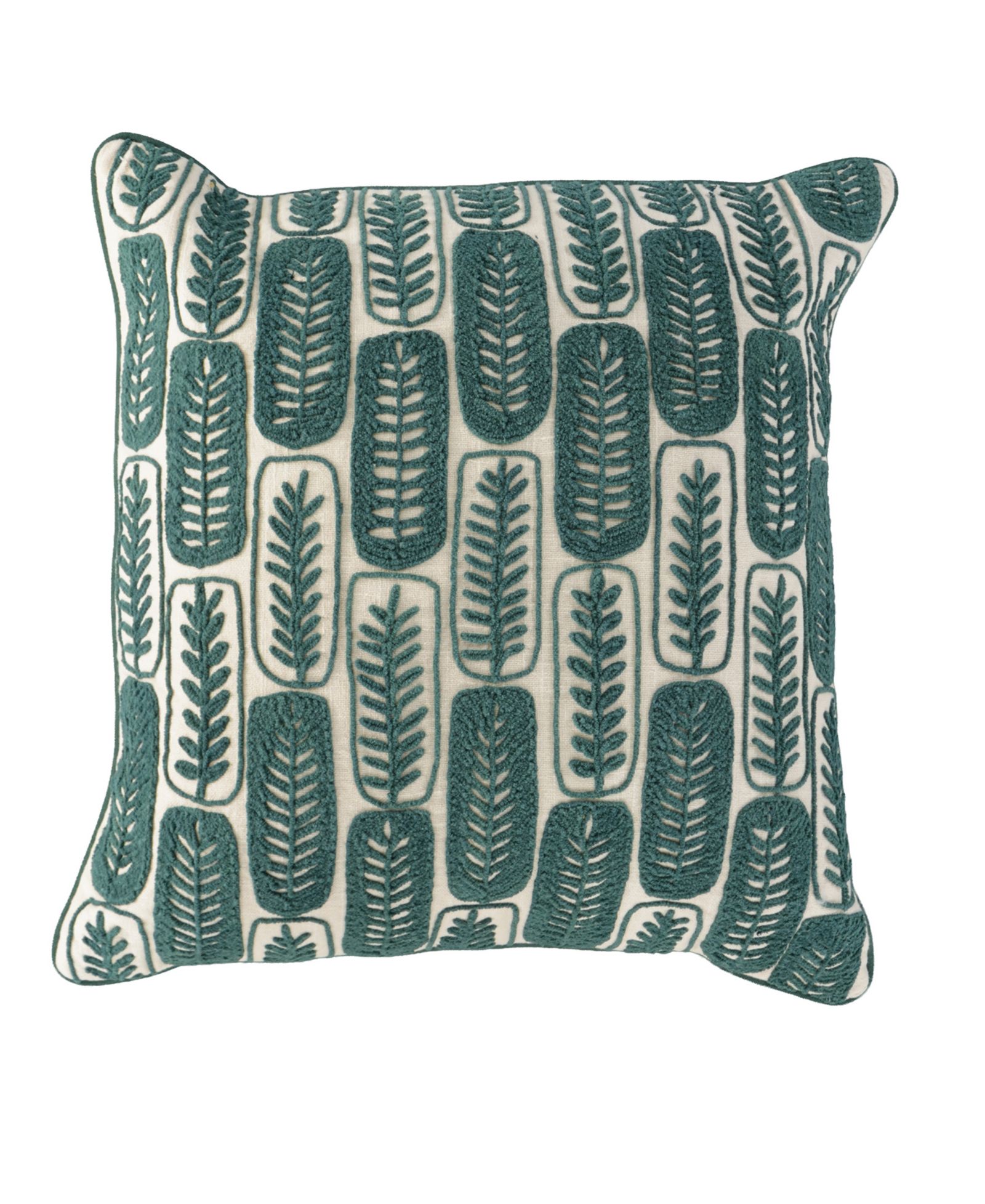 Rizzy Home Lillian Cotton Decorative Pillow, 20" x 20"
