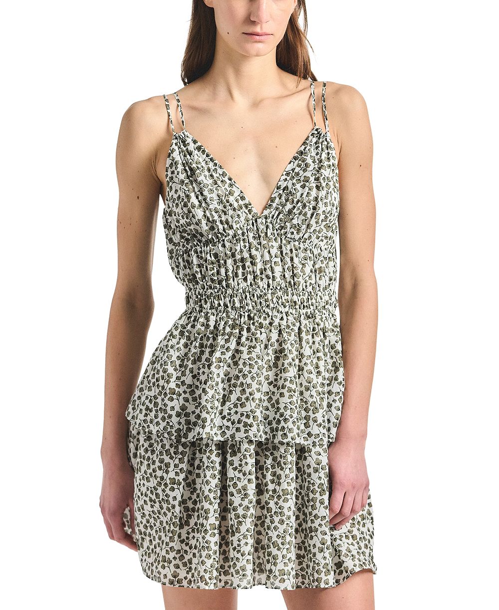 Женское платье Derek Lam 10 Crosby Theodore V-Neck Pull-On