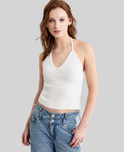 Женский трикотажный топ на бретелях And Now This Halter V-Neck