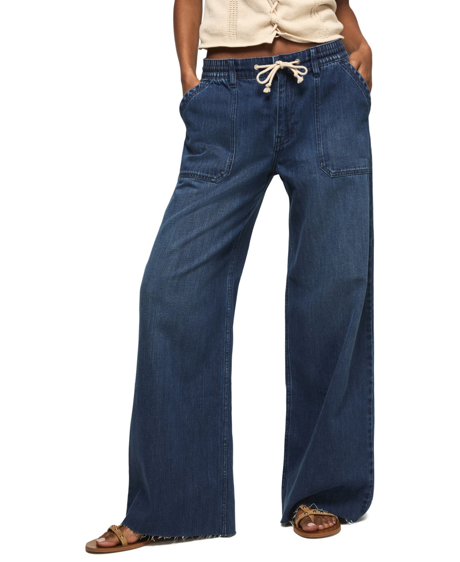 Женские джинсы Lucky Brand Wide-Leg