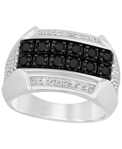 Macy's Кольцо с бриллиантом 1-1/2 ct. из стерлингового серебра