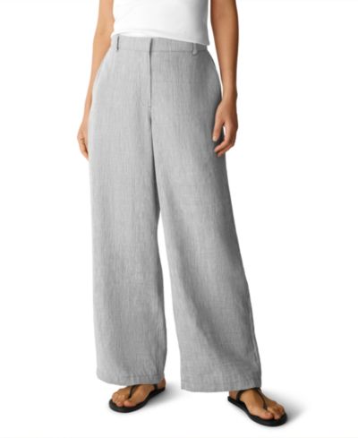 Eileen Fisher Women's High-Rise Wide-Leg Trousers