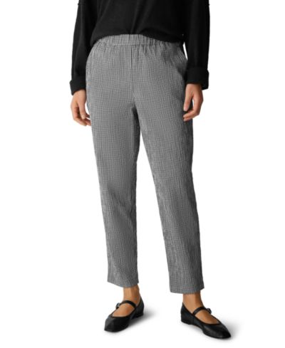 Женские брюки Eileen Fisher High-Waist Tapered-Ankle
