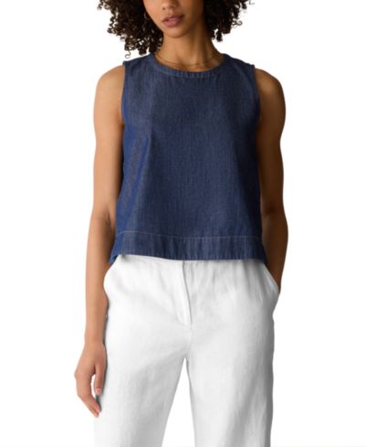 Женский топ Eileen Fisher Sleeveless Round Neck