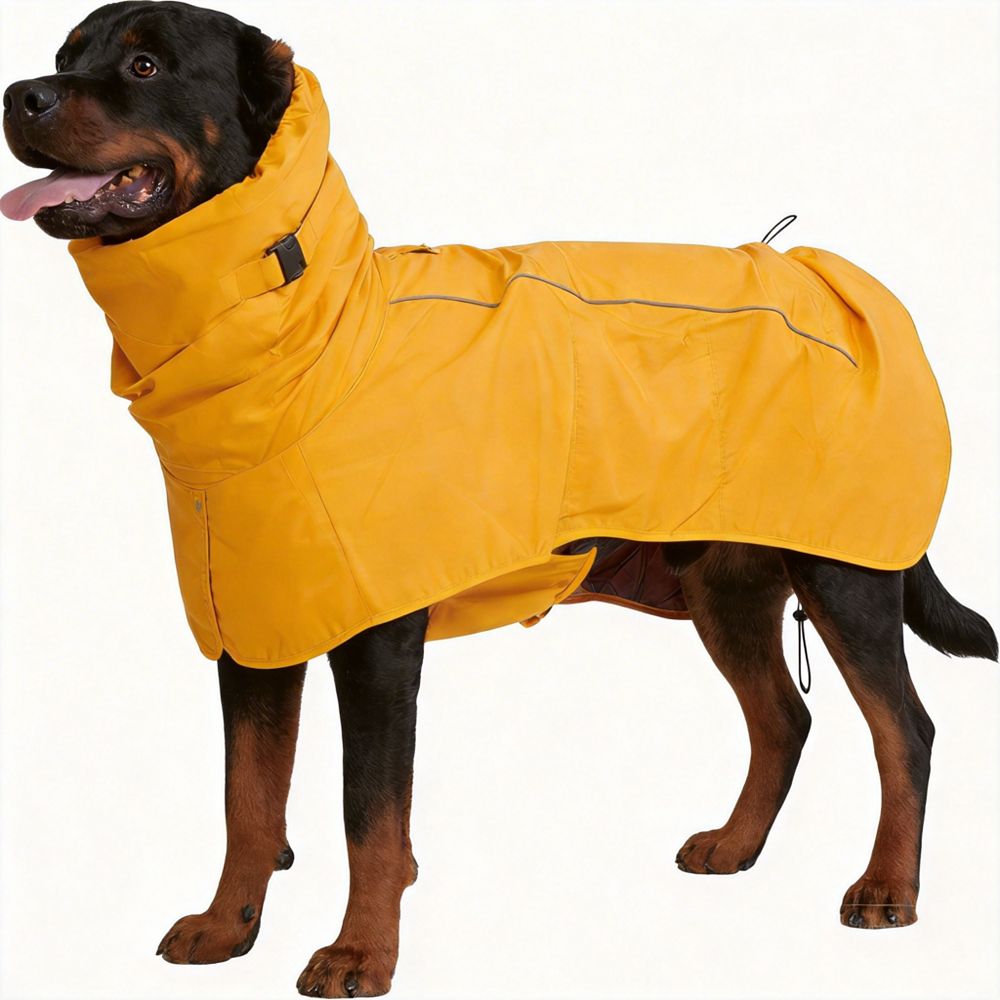 Дождевик для собак ARONKL Waterproof, Windproof, Reflective, Breathable
