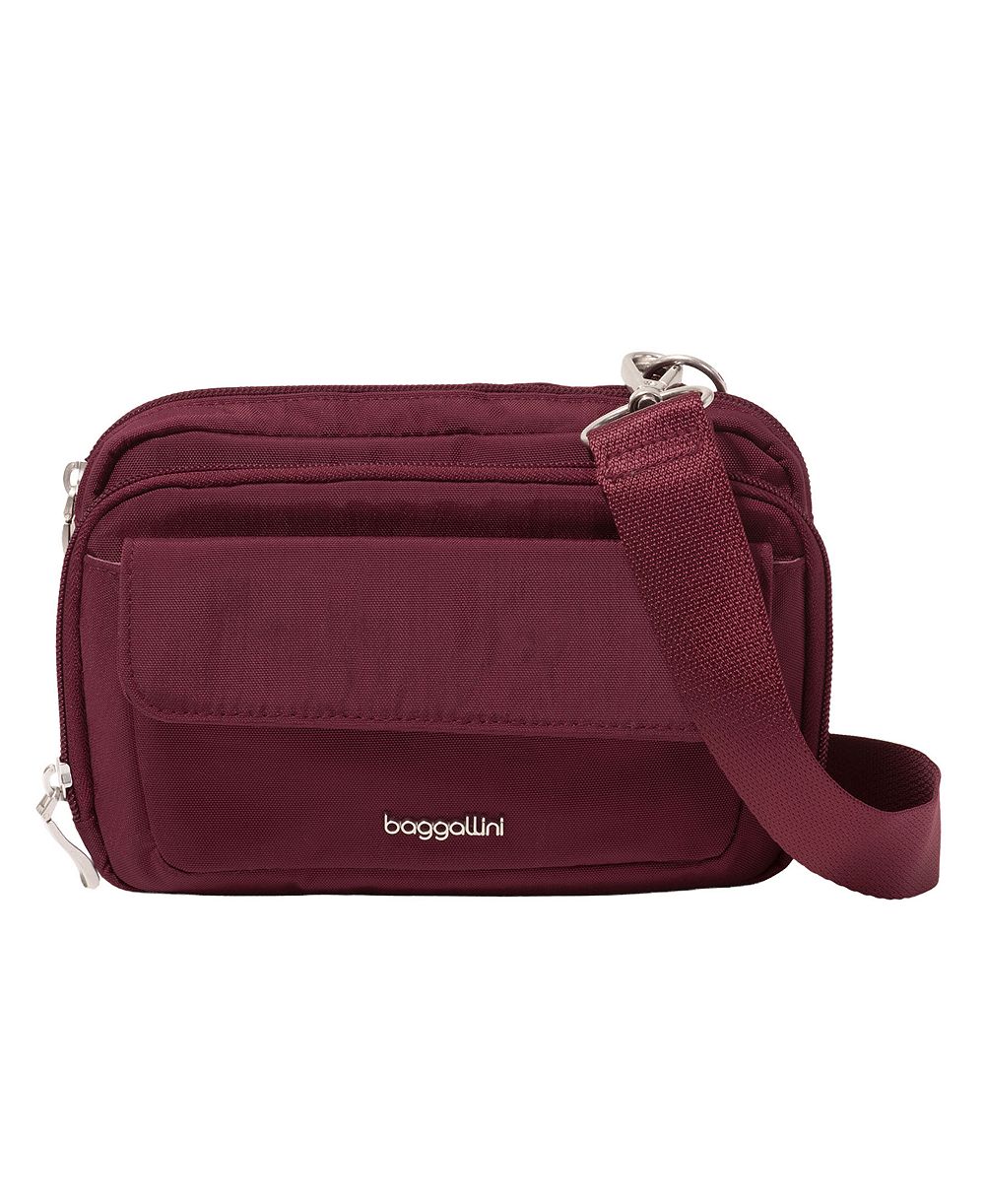 Мини-сумка через плечо Baggallini Modern Everywhere Double Zipper