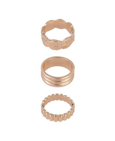 RACHEL Rachel Roy 3 Piece Ring Set