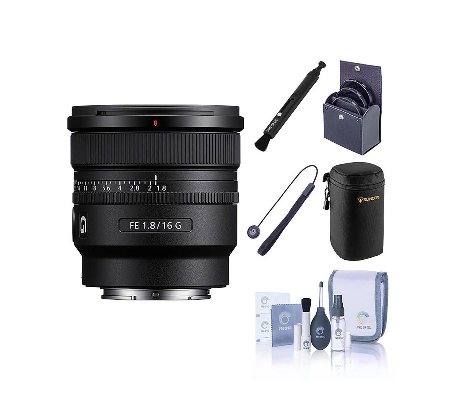 Sony FE 16mm f/1.8 G Ultra-Wide Lens for Sony E-Mount