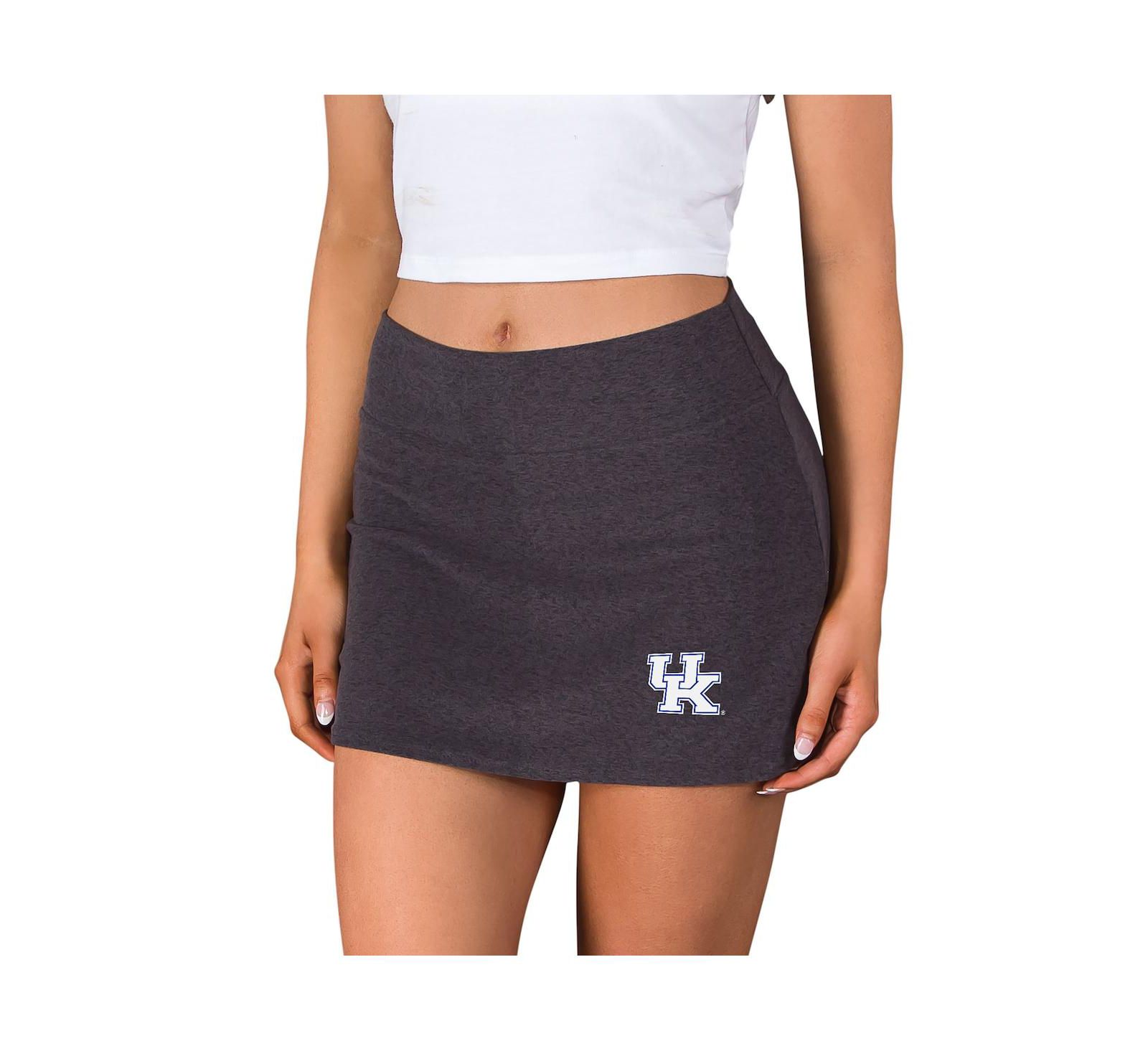 Concepts Sport Women's Charcoal Kentucky Wildcats Centerline Knit Skort