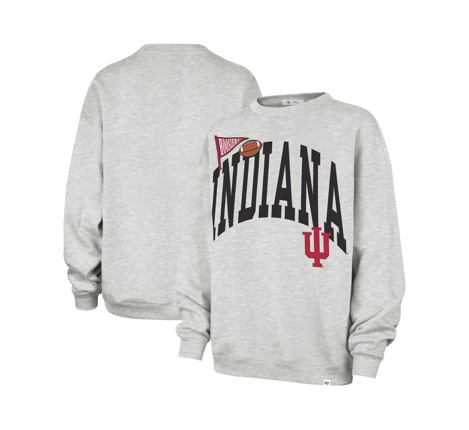 Женский свитшот '47 Brand Indiana Hoosiers Icon Fleece