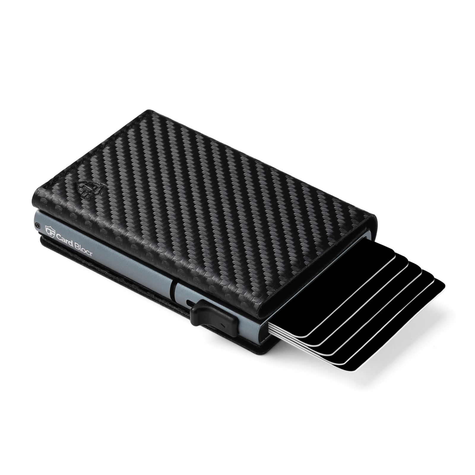 Кошелек Conceal Plus Men's Card Block Slim RFID Blocking Credit Card PU Carbon