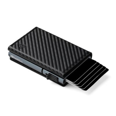 Кошелек Conceal Plus Men's Card Block Slim RFID Blocking Credit Card PU Carbon