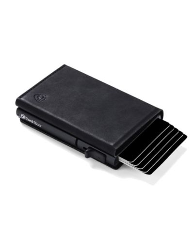 Мужской кошелек Conceal Plus Card Blocr Slim RFID Blocking, черный PU Leather