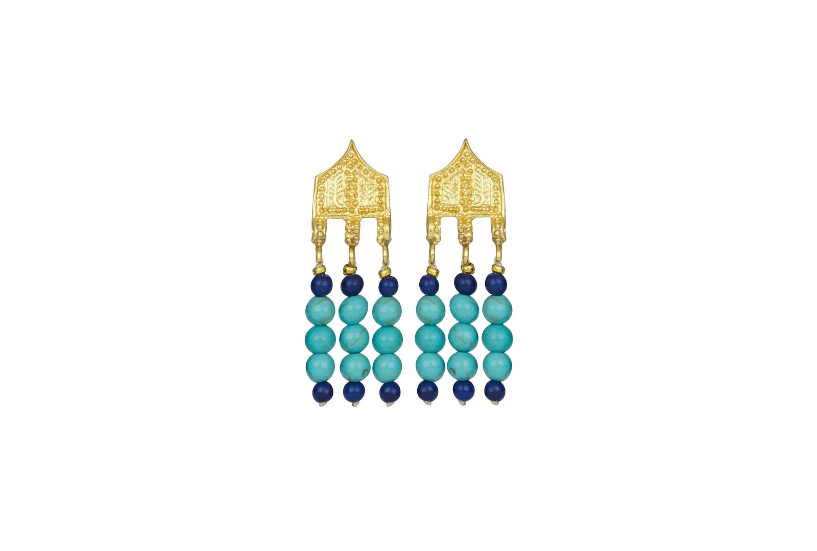Серьги Ottoman Hands Riva Bead Drop