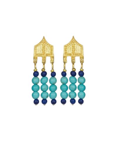 Серьги Ottoman Hands Riva Bead Drop