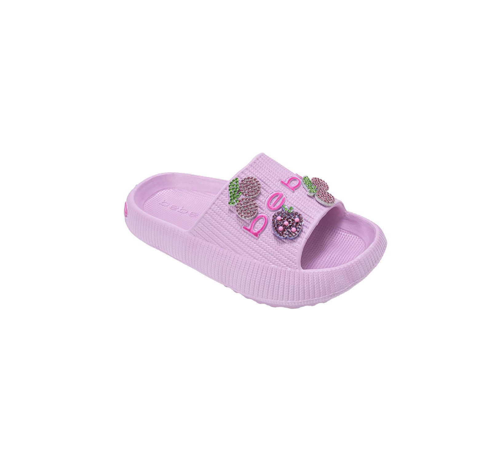 Сандалии Bebe Girls EVA с декором из страз