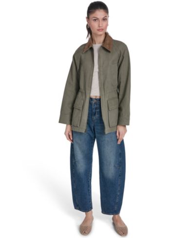 Levi's Women's Cinch Waist Cotton Barn Jacket