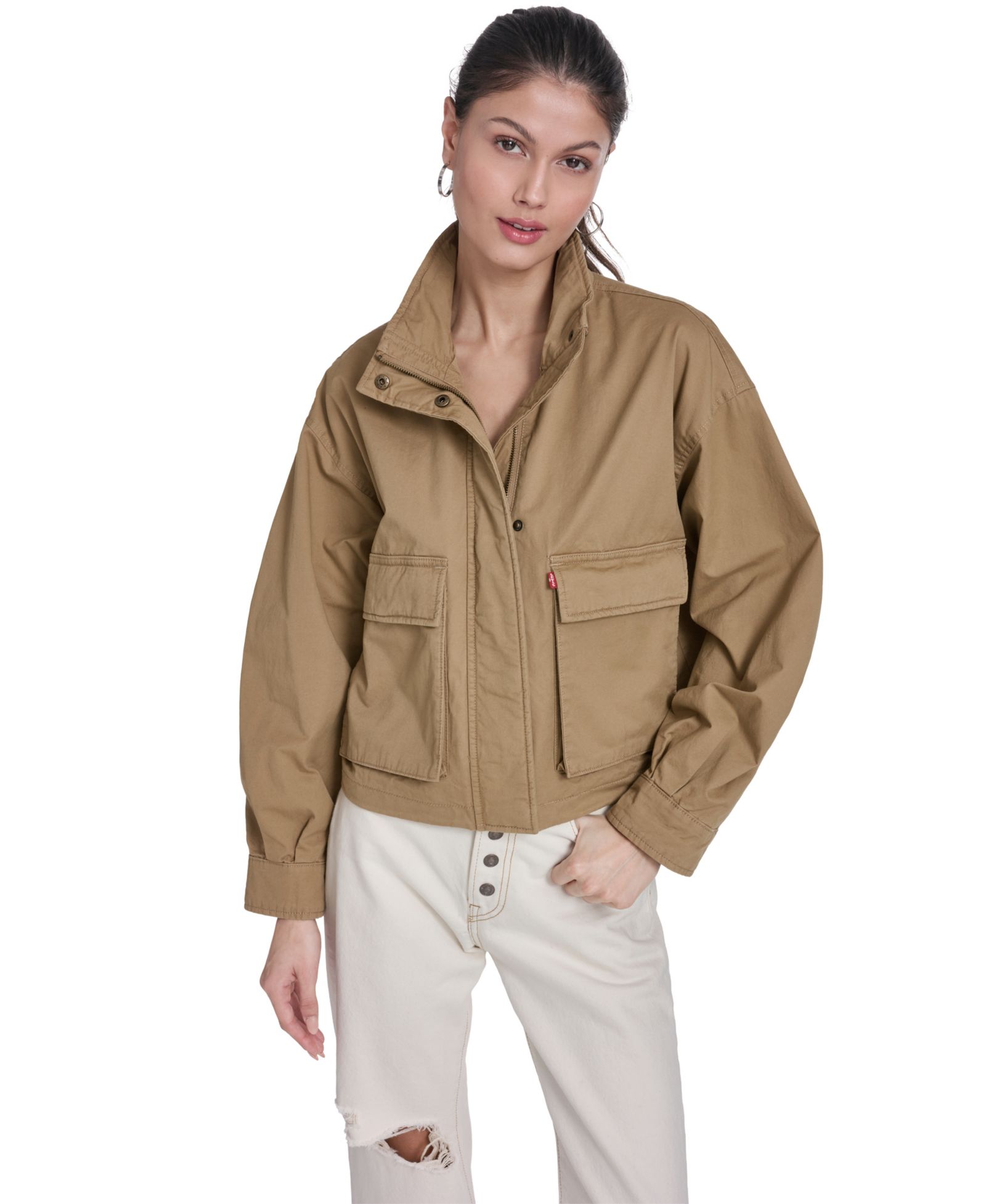 Levi's Women's Cropped Surplus Jacket