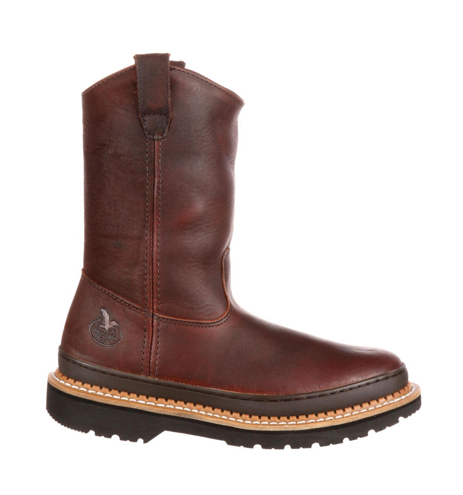 GEORGIA BOOT Мужские рабочие ботинки Giant Pull-On
