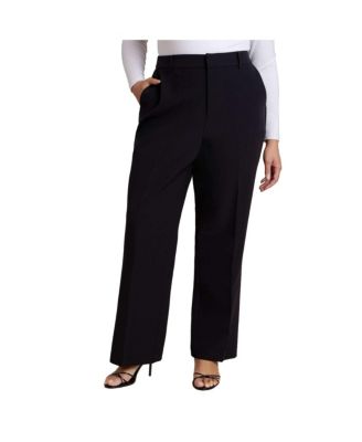ELOQUII Women's Flare Leg Trouser