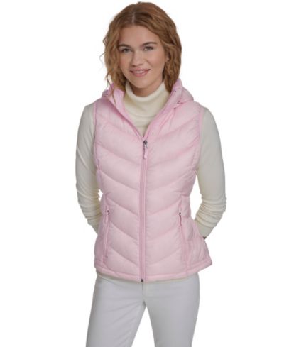 Женский пуховый жилет Charter Club Packable Hooded