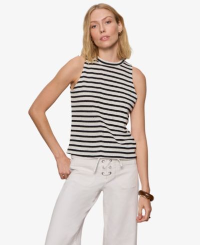 Sanctuary Petite Campari High-Neck Tank Top