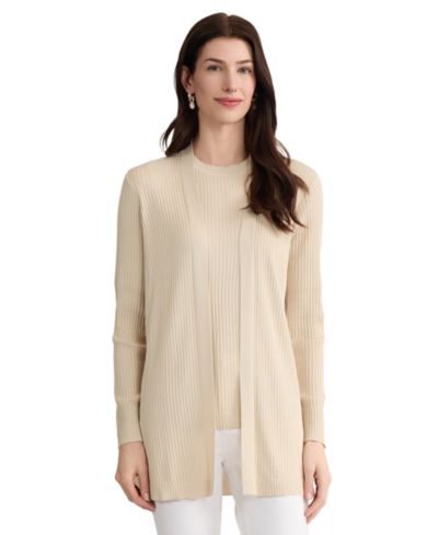 Jones New York Женский длинный трикотажный кардиган Sutton