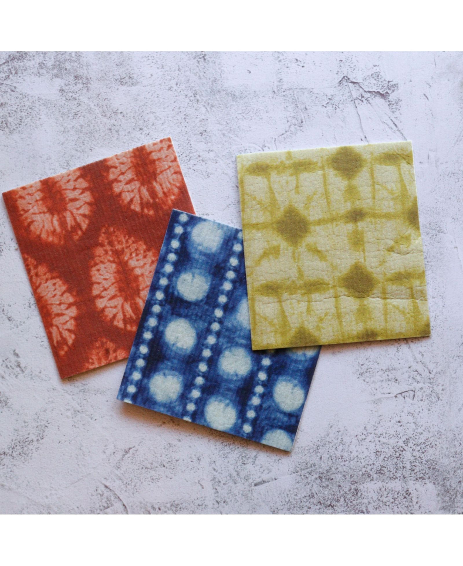 Кухонные салфетки Supra Endura Tie Dye Swedish Dishcloths 3-pack