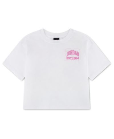 Jordan Girls' 7-16 Secret Garden Collegiate T-Shirt