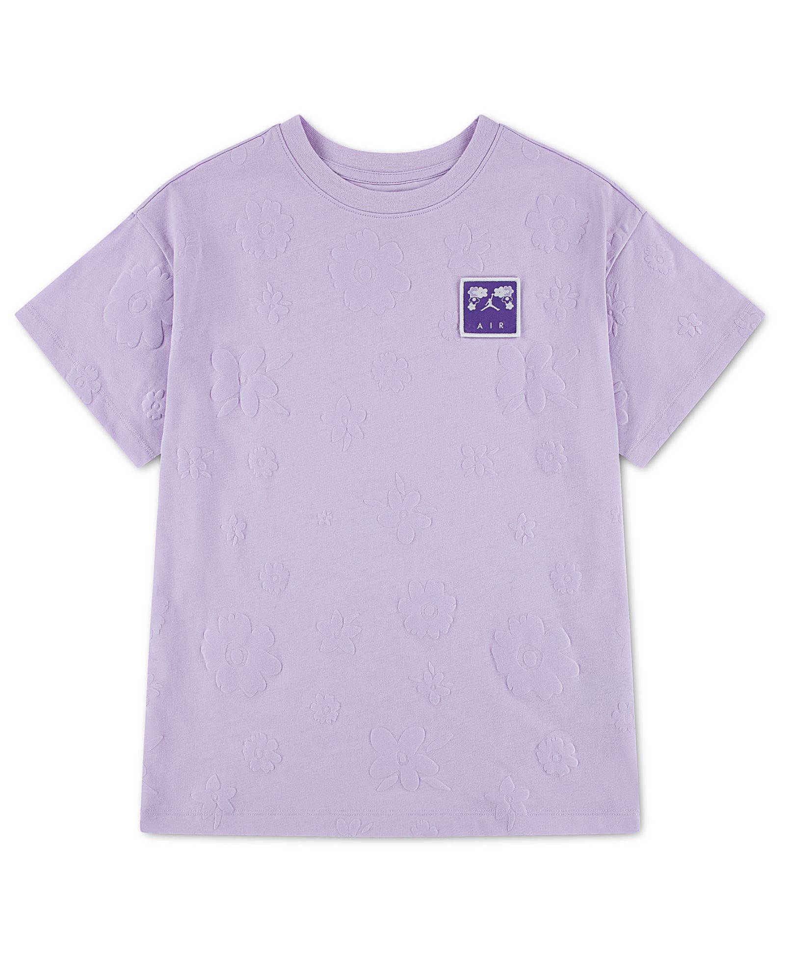 Jordan Girls' 7-16 Floral Short-Sleeve T-Shirt