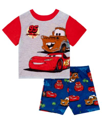 Детский комплект Cars: футболка и шорты с принтом, 2-Piece Set
