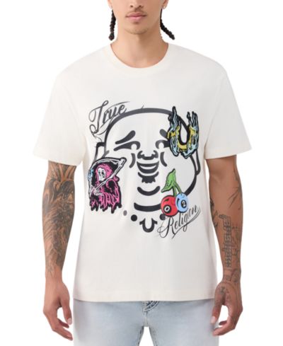 Мужская футболка True Religion Buddha Face Logo Short-Sleeve T-Shirt