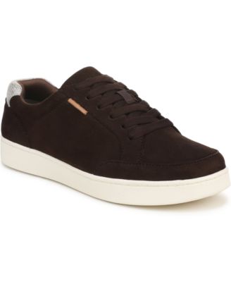 Dark Umber Brown Suede