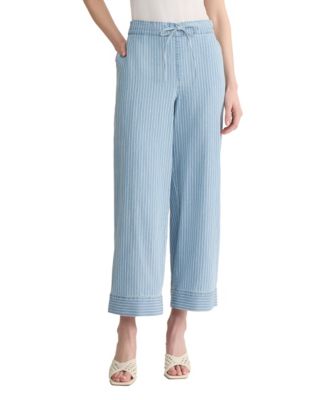 Jones New York Women's High-Rise Ankle-Length Cotton Pants