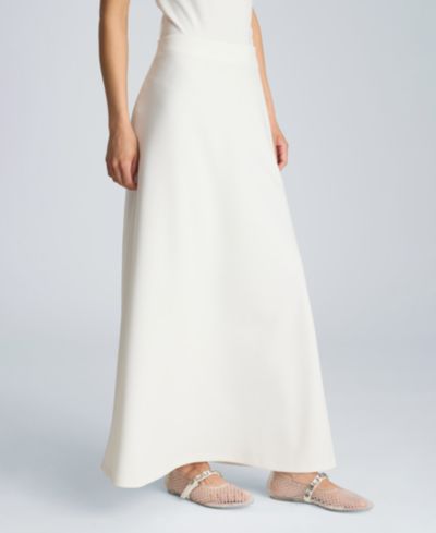 Kenneth Cole Women's Pull-On Bias Flared Maxi Skirt