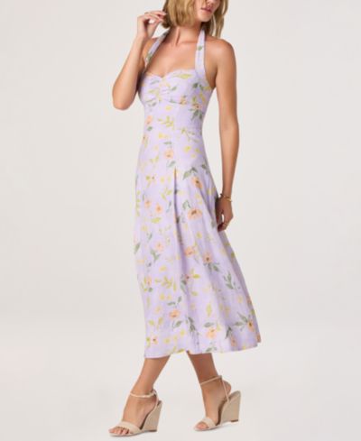ASTR the Label Women's Sweetheart Halter Neck Dress