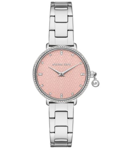 Michael Kors Женские часы Pyper Quartz Two-Hand Silver Stainless Steel 32mm